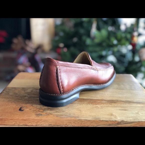 SOLD! // Martin Dingman Leather Slip-On Loafers 530073 10 M NOS - Picture 16 of 16